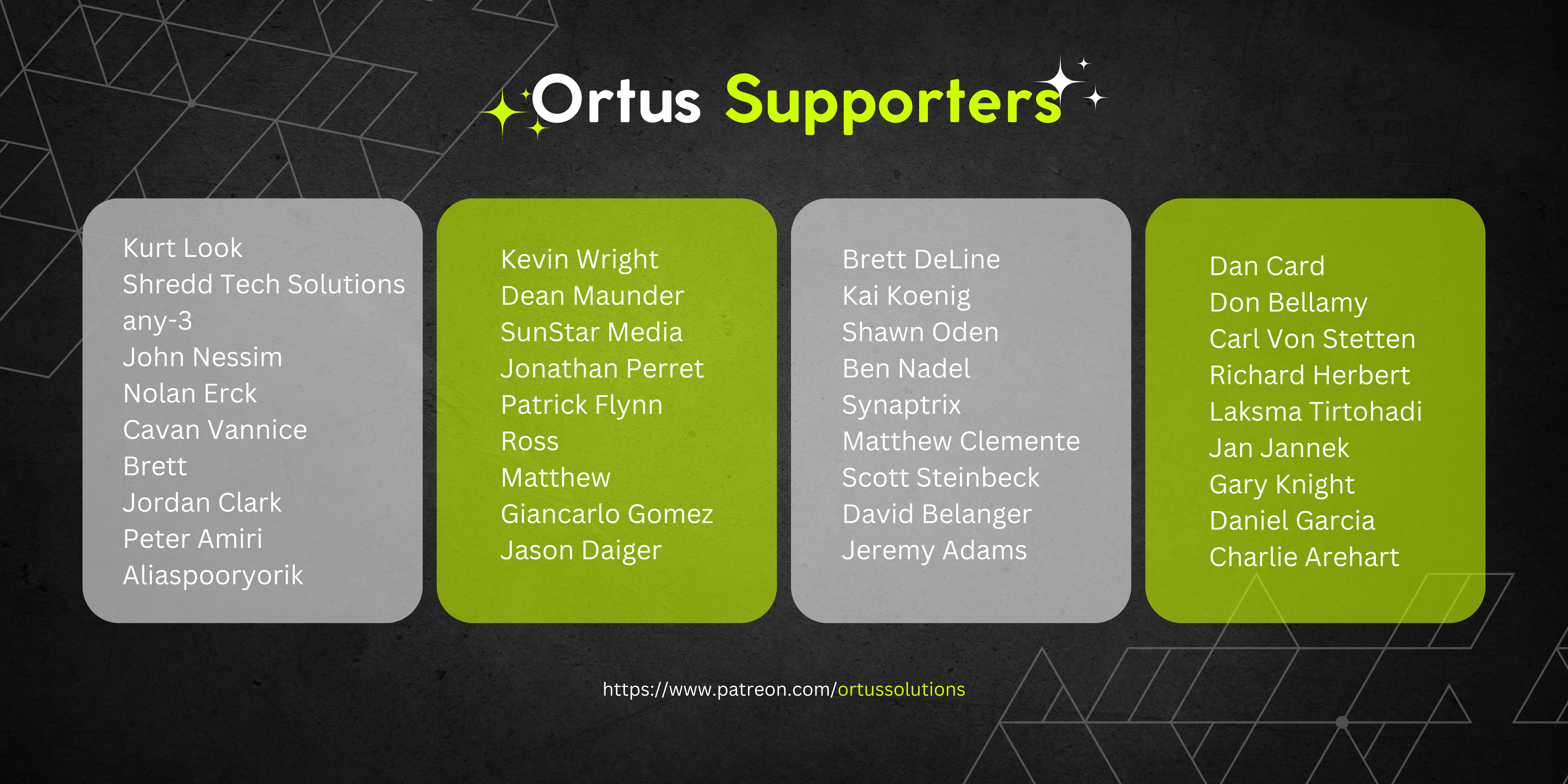 Ortus Supporters 2023