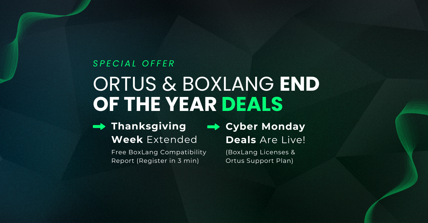 Thanksgiving Week Extended + Cyber Monday Deals Are Live!