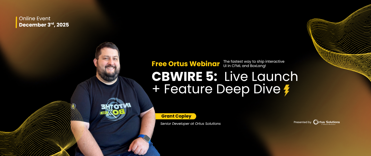 CBWIRE 5 - Live launch + Feature Deep Dive - banner