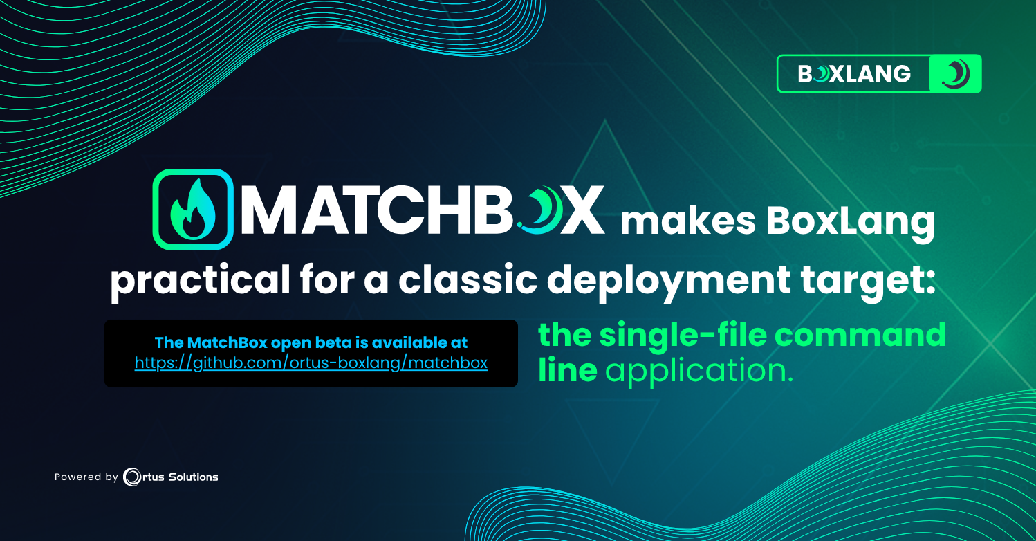 Building Native CLI Apps with MatchBox and Native Fusion