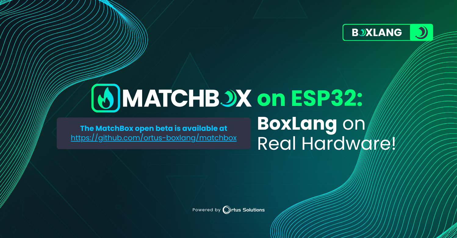 MatchBox Brings BoxLang to ESP32 Microcontrollers 🦀