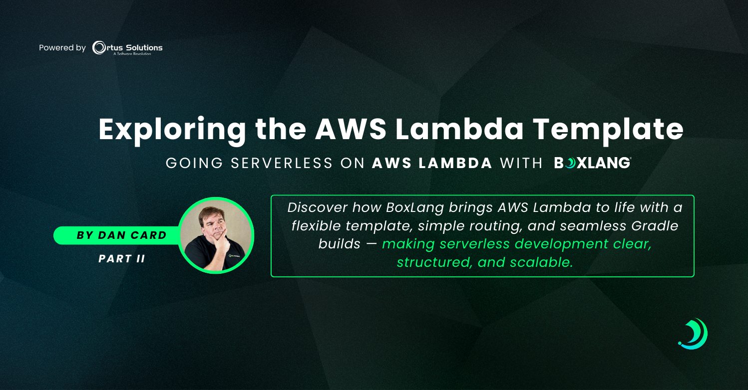 Exploring the AWS Lambda Template with Dan Card