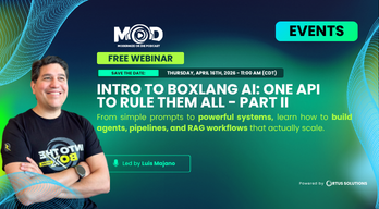 Intro to BoxLang AI: One API to Rule Them All - Part II Banner
