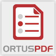 Ortus PDF Lucee Extension logo